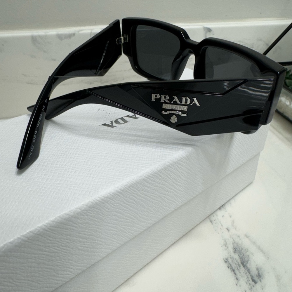 Prada Black Square Sunglasses